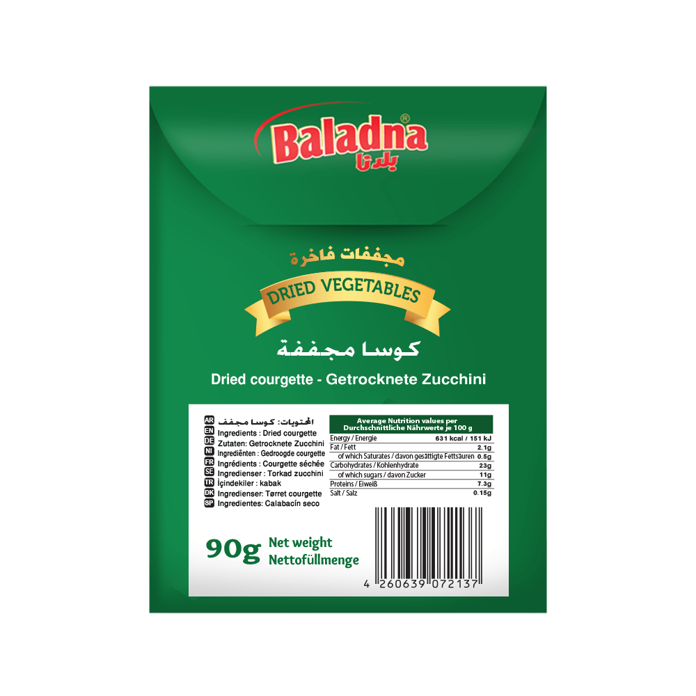 Baladna Dried courgette – Oriental 150 g