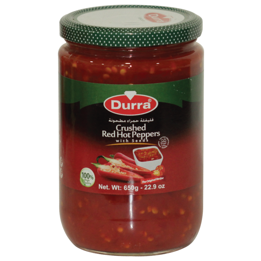 Poivre rouge moulu, durra  650gr 