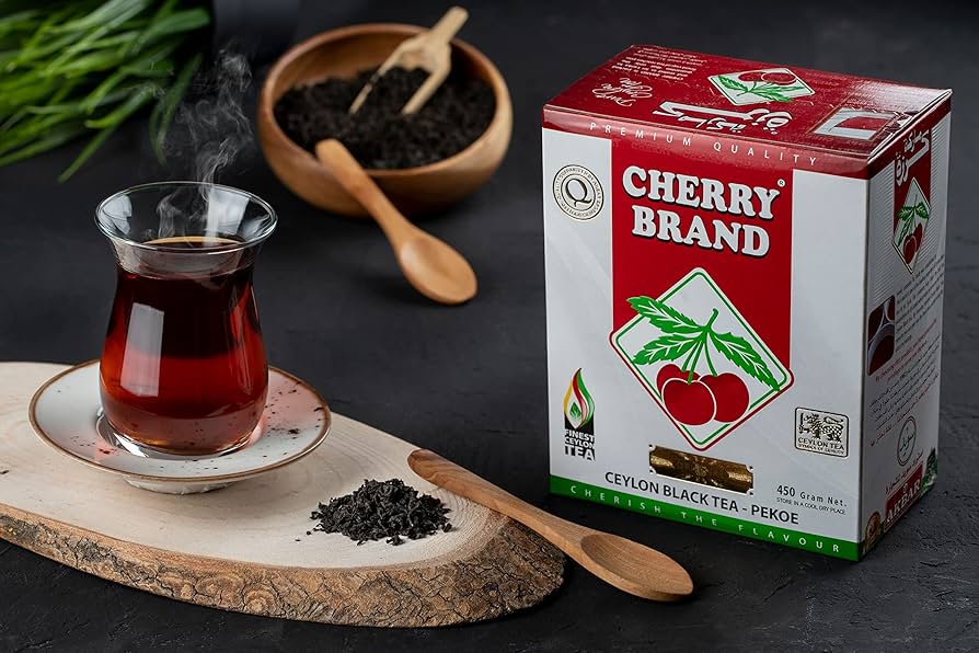 Cherry Thé noir de Ceylan 450gr 24p