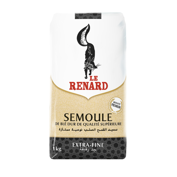 Semoule de blé extra-fine 1 kg Renard
