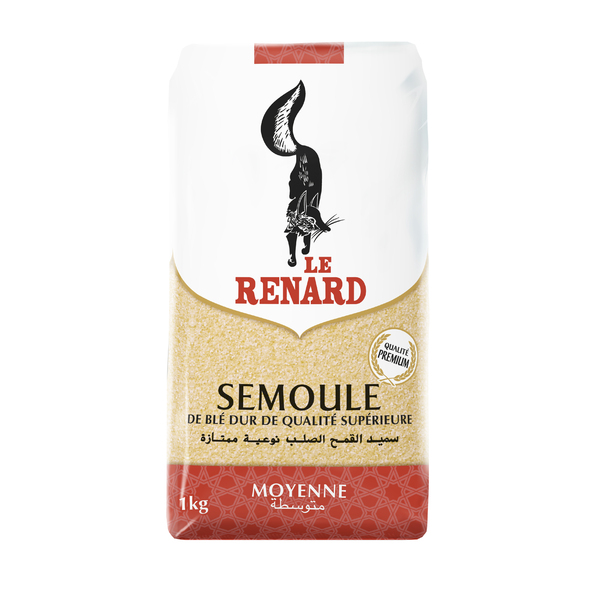 Semoule de blé moyenne 1 kg Renard