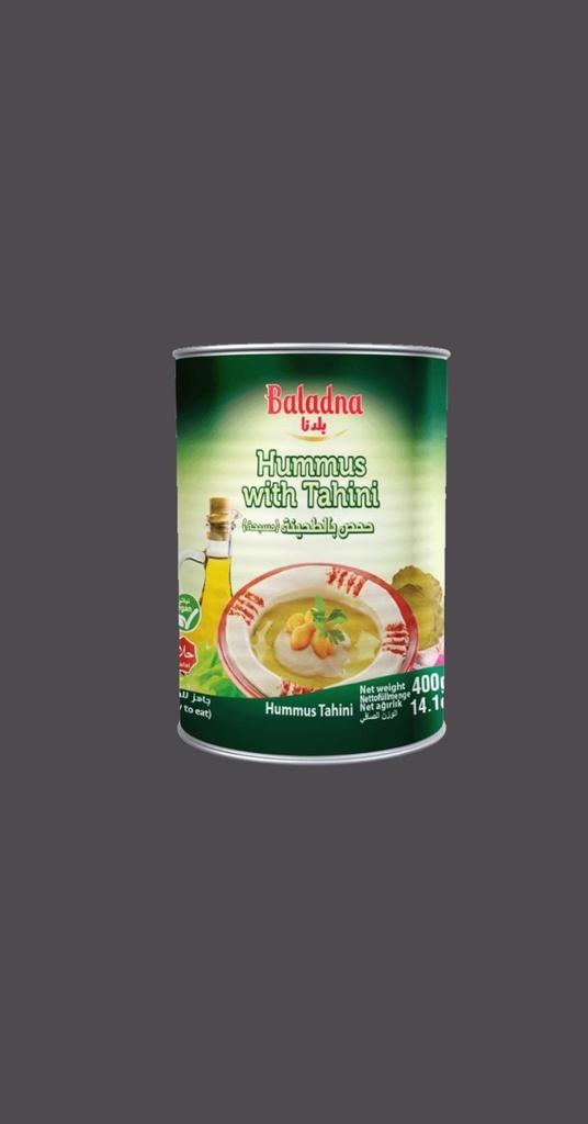 Houmous à la tahini 400 gr BALADNA 24p 