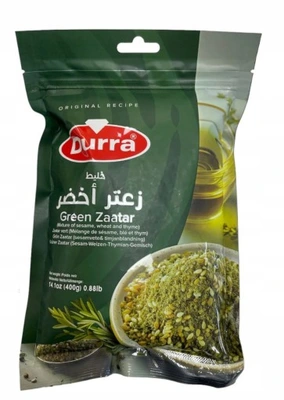  Green Zaatar Durra 400g 12p 