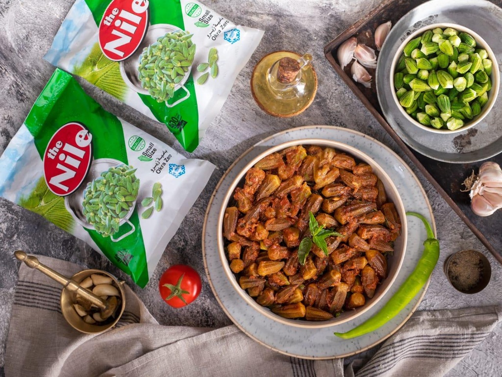 The Nile Bamya Okra 400g 1 sachet 