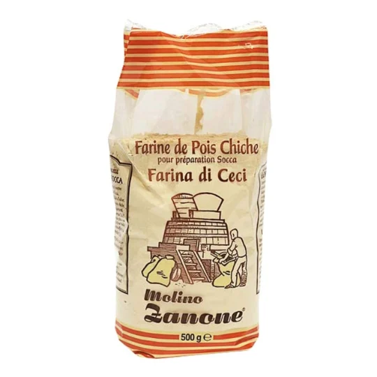 Farine de Pois Chiche MOLINO ZANONE : le paquet de 500g 12p