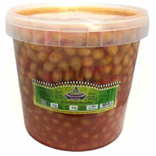 OLIVES SC VERTES PIQUANTES 8KG
