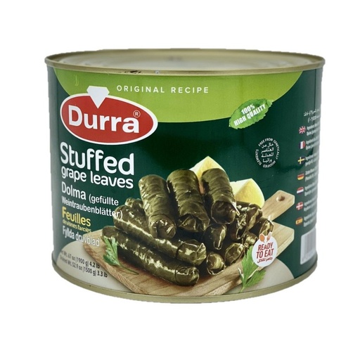 Feuilles de vigne farcies (yalanji) boîte de 400 g