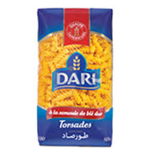 Pâtes torsade Dari 500 g 12p