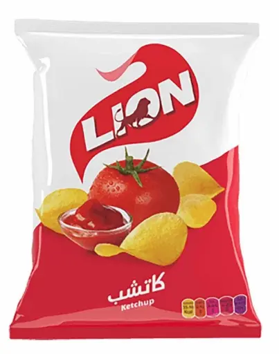 Lion Chips Ketchup 15 p  90gr 